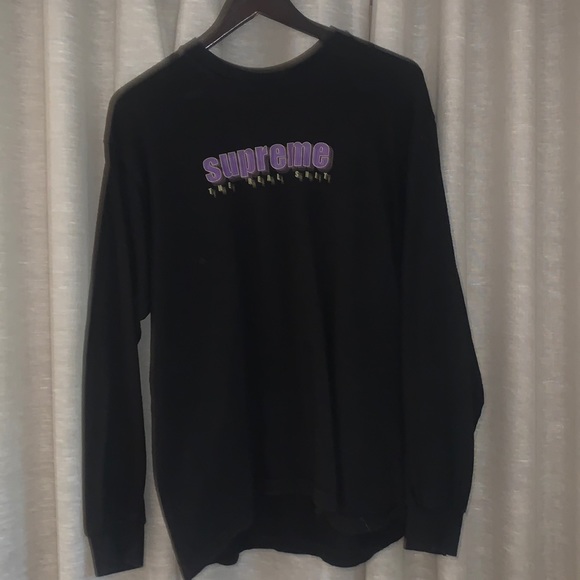 Supreme The Real Shit Long Sleeve Tee - Picture 1 of 5